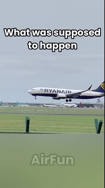 Ryanair's Smoothest landing #aviation #plane #avgeek #airline #landing #flight #viral #boeing737