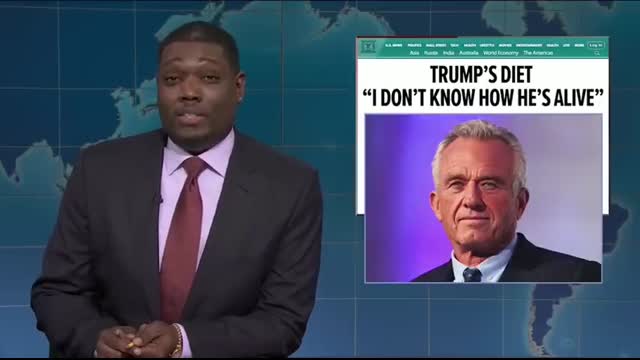 SNL Weekend Update ROASTS Trump & Melania’s Documentary Refuses to Believe Trump Likes the Movie