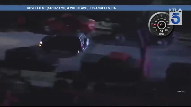 Armed and dangerous suspect flips SUV during L.A. police pursuit   Los Angeles Car Chases