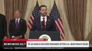 JD Vance says U.S. and Iran did not come to a deal after marathon session