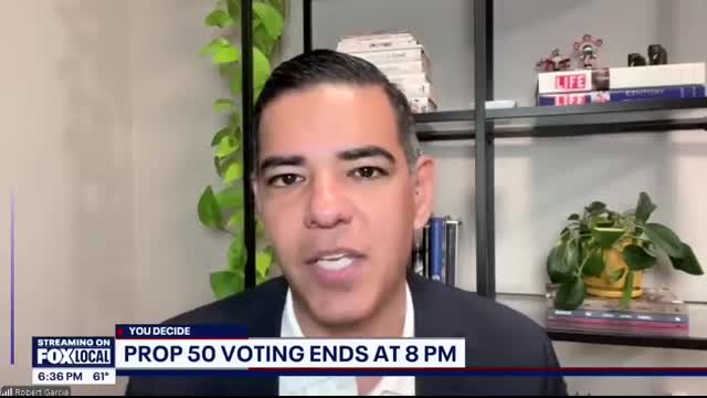 Prop. 50 could hand Rep. Garcia a MAGA stronghold. He says he has no issues