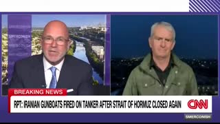 Iran fires on tanker & container ship; Hormuz closed again