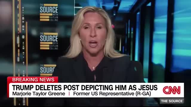 Marjorie Taylor Greene accuses Trump of ‘blasphemy’