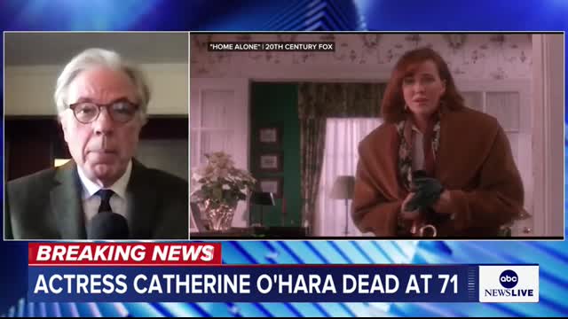 Actress Catherine O'Hara dies at 71