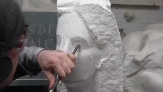 Carving a Marble Portrait Watch The Entire Process From Start To Finish