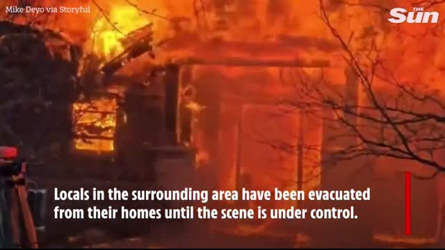 Plane crashes into Minnesota home sparking huge fireball