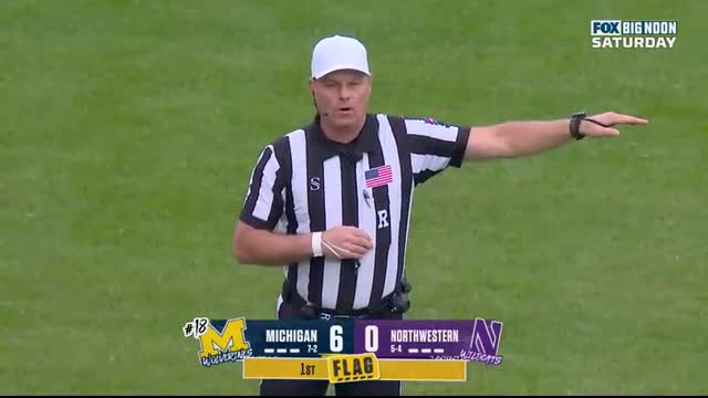 No. 18 Michigan Wolverines vs. Northwestern Wildcats   FOX College Football