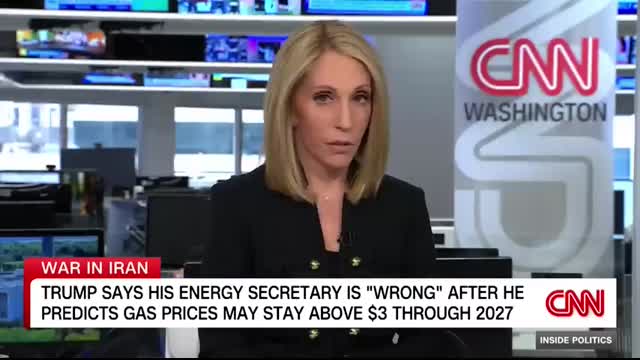 Trump clashes with his energy secretary on gas prices 'Totally wrong'