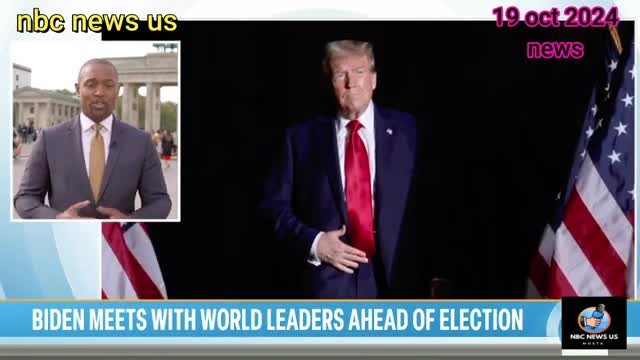 Biden Meets with world learders ahead of the  election 2024   Nbc news us