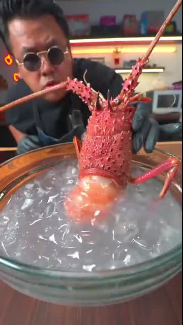 Red Giant Lobster ? #shorts #food