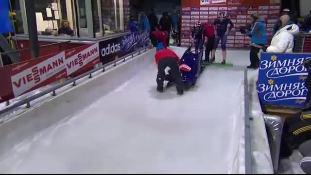 British bobsled crashed in Whistler