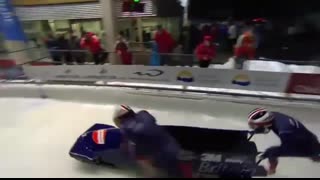 British bobsled crashed in Whistler