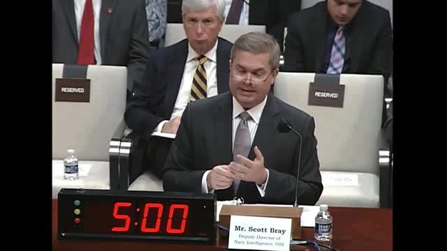 Watch Navy Explain Newly Released Video of UFOs to Congress