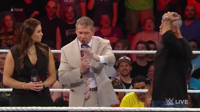 Mr. McMahon reveals the Commissioners of Raw and SmackDown Live Raw, July 11, 2016