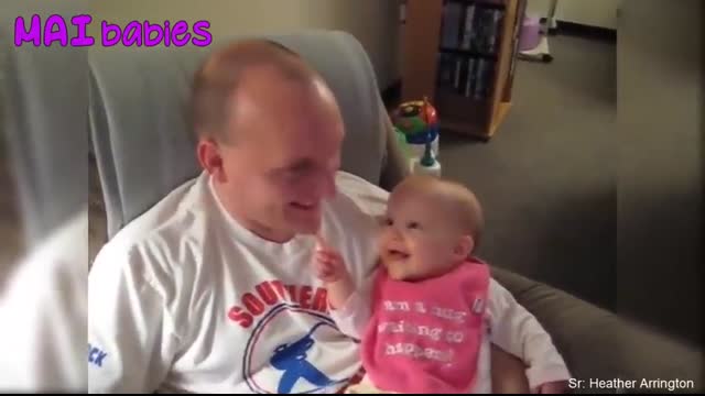 Like Father like Baby -  Cute Babies trying to Copy Daddy Funny way Compilation
