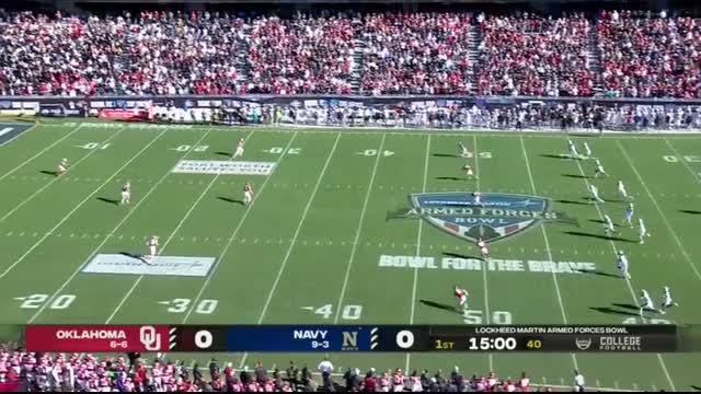 Armed Forces Bowl Oklahoma Sooners vs. Navy Midshipmen   Full Game Highlights   ESPN CFB