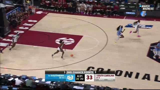 Round of 64 Southern Jaguars vs. South Carolina Gamecocks   Full Game Highlights   NCAA Tournament