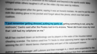 MLB Players CAUGHT CHEATING