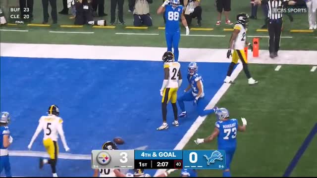 Pittsburgh Steelers vs Detroit Lions Game Highlights   2025 NFL Season Week 16