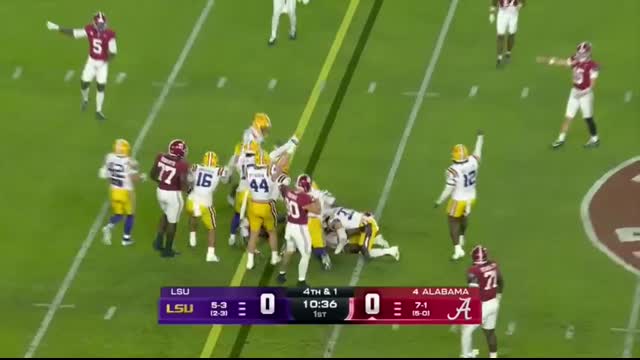 LSU Tigers vs. Alabama Crimson Tide   Full Game Highlights   ESPN College Football