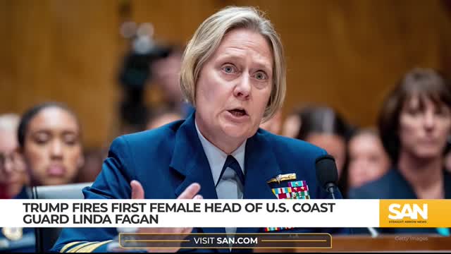 Trump ousts first female head of US Coast Guard on day one of presidency