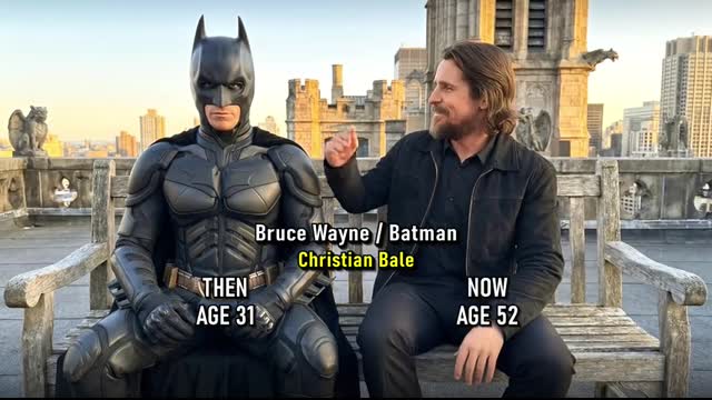 Batman Dark Knight Trilogy — Cast Then vs Now (2005–2026)