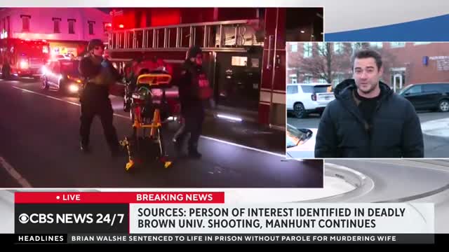 Early details on identification of Brown University shooting person of interest