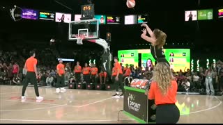Sabrina Ionescu breaks ALL-TIME 3-Point Contest record for WNBA & NBA ?   WNBA on ESPN