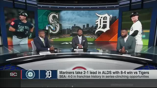 ALDS GAME 3 REACTION ⚾️ Yankees avoid sweep vs. Blue Jays & Mariners take 2-1 lead   SportsCenter