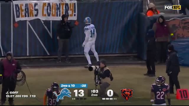 Detroit Lions vs Chicago Bears Game Highlights   2025 NFL Season Week 18