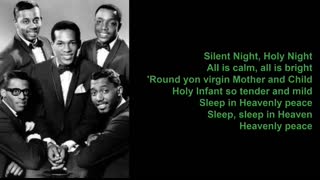 Silent Night by The Temptations (Lyrics)