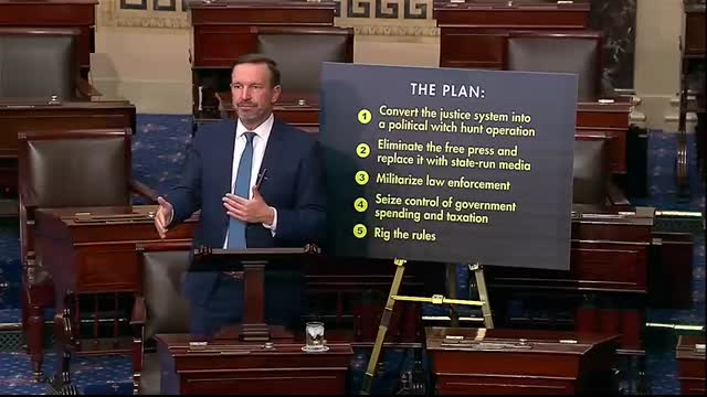 Murphy Floor Speech on Trump's Authoritarian Takeover