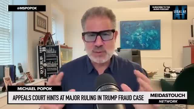 Appeals Court HINTS at MAJOR RULING in Trump FRAUD CASE