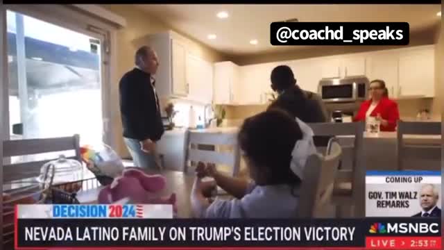 LATINOS FOR TRUMP are nearing the find out portion of the program.