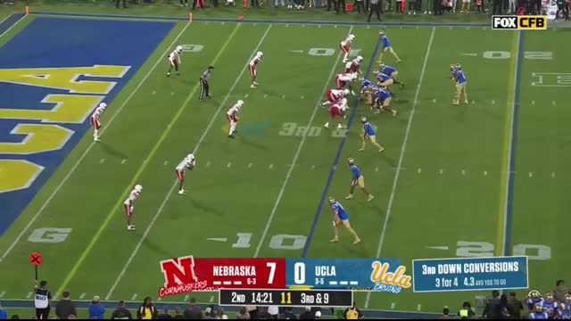 Nebraska vs UCLA Highlights   2025 College Football Week 11