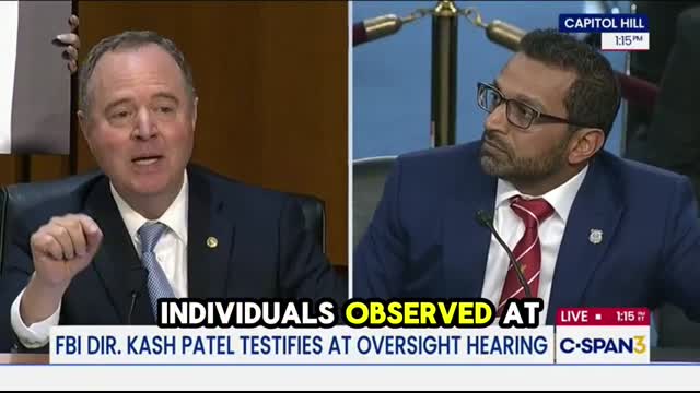 5 Minutes Ago Patel PANICS As Schiff Reads The Newly Released Epstein Files LIVE