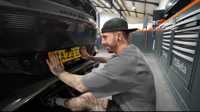 I BOUGHT MY DAD A FLOOD DAMAGED ASTON MARTIN DBX