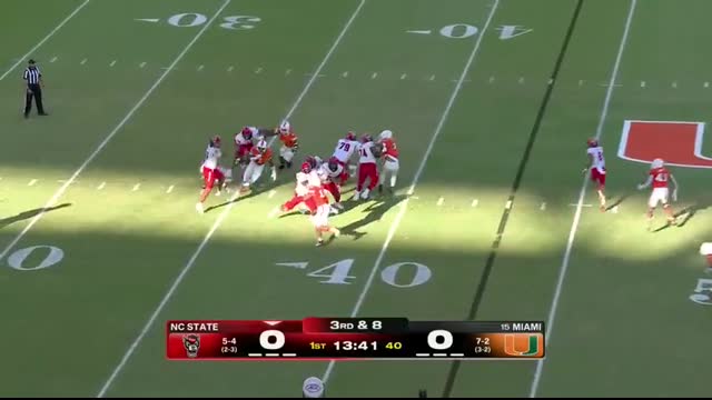 NC State Wolfpack vs. Miami Hurricanes   Full Game Highlights   ESPN College Football