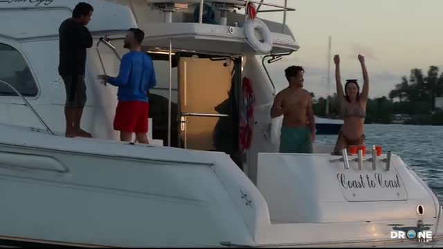 Best of 2022 (Compilation ) Part 1   Miami River   Sandbar   Droneviewhd