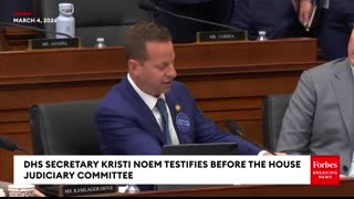 BREAKING NEWS： Sparks Fly As Moskowitz Directly Asks Noem To Clarify Relationship With Lewandowski