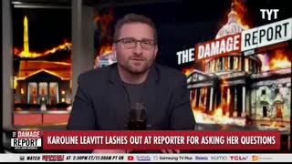 White House COLLAPSES Into Chaos After Reporter Won't Back Down On ICE Data