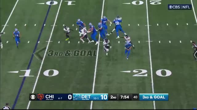 Chicago Bears vs. Detroit Lions   2024 Week 13 Game Highlights