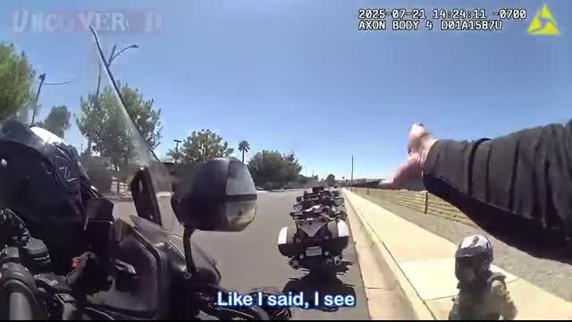 Fake Cop Gets Caught In Full Police Gear