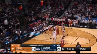 Texas vs. Gonzaga - Second round NCAA tournament extended highlights
