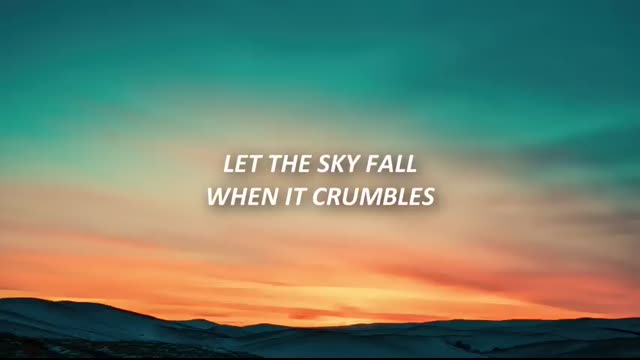 Adele - Skyfall (Lyrics)