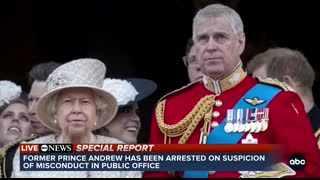 British police arrest Andrew Mountbatten-Windsor on suspicion of misconduct
