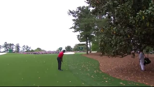 The Final Hole of Tiger's 2019 Victory   Masters Tournament