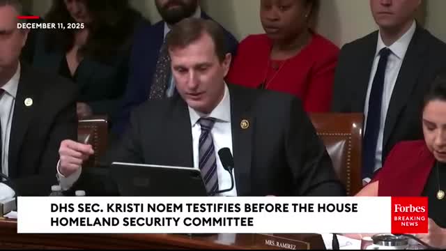 BREAKING NEWS Dan Goldman And Kristi Noem Furiously Battle Over DHS And ICE Actions