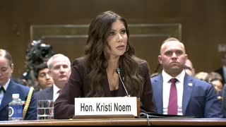Kennedy questions DHS Sec. Kristi Noem on immigration enforcement, TV ads in Judiciary Committee