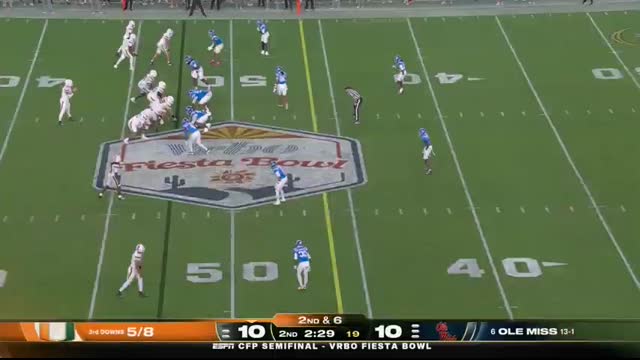 Fiesta Bowl Miami Hurricanes vs. Ole Miss Rebels   Full Game Highlights   ESPN College Football